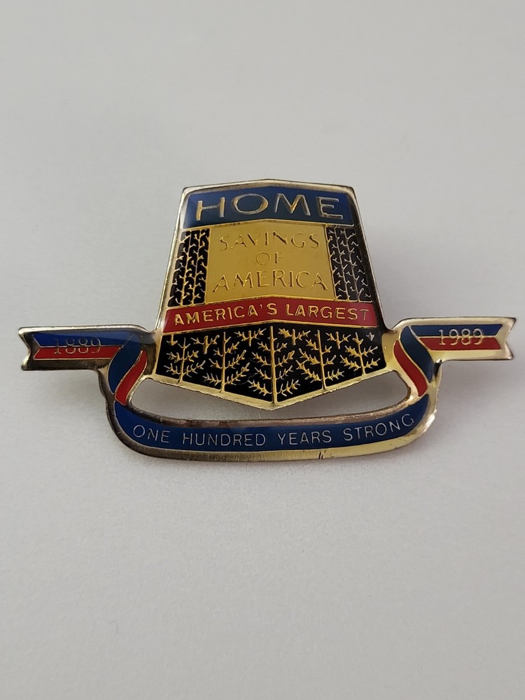 Home Savings 100 Year Pin