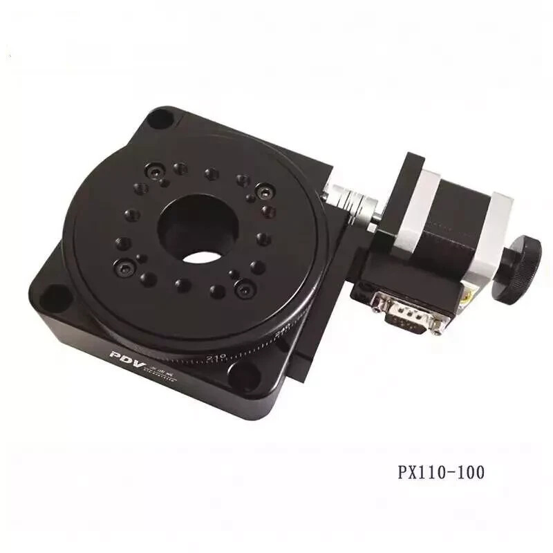 PX110-100 Electric Rotating Machine Optical Rotating Platform Rotation Stage