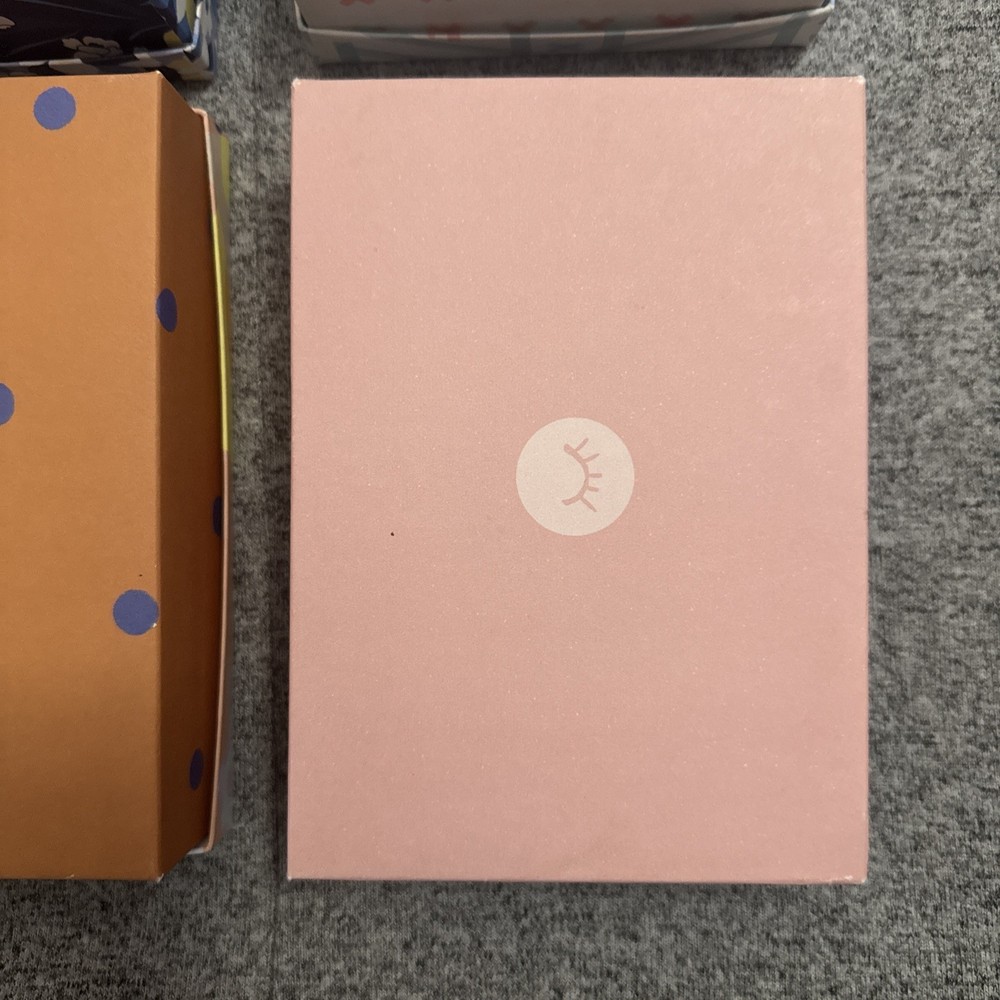 Four Empty Birchboxes for Storage or Crafting