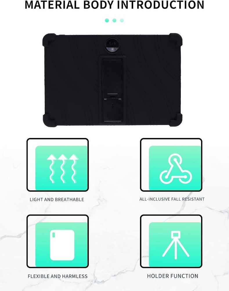 Universal 11 Inch Tablet Case Shockproof Stand Silicone 11" Android Tablet Cover