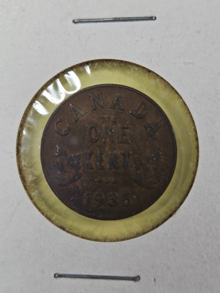 COINS - CANADA - 1 CENT 1936