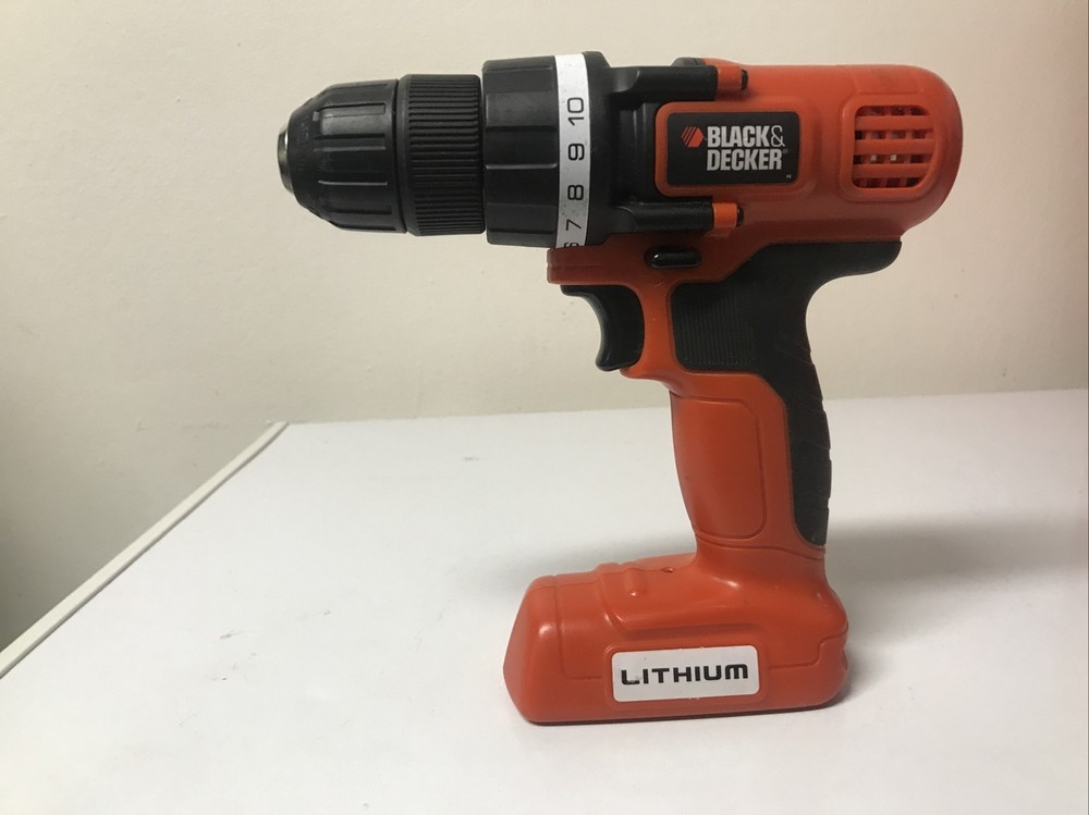 Black & Decker Lithium Cordless Drill 7.2 Volt Number Ldx172