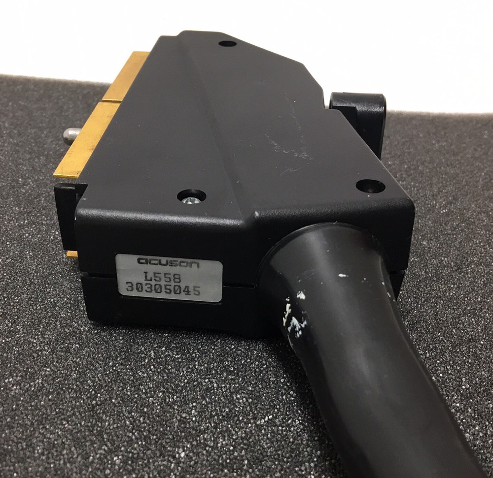 Acuson L558 | 5.0MHz, 58mm Linear Array Ultrasound Transducer Probe /Part