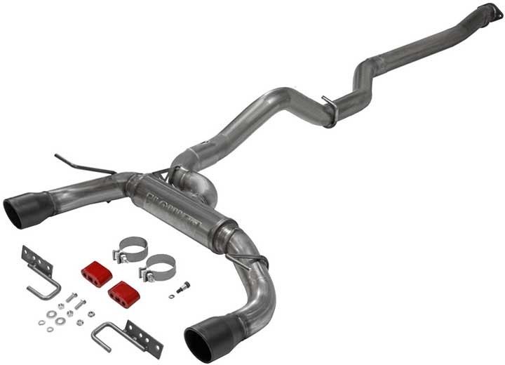 Flowmaster 718146 For 21-25 Bronco 2.3/2.7L FX C-Back Ceramic Tip Exhaust System