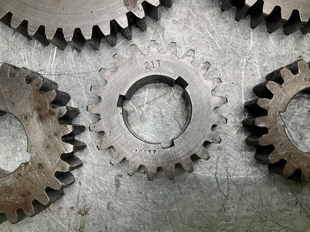 Cincinnati Horizontal Milling Machine Feed Change Gear Set 14ea + Rack