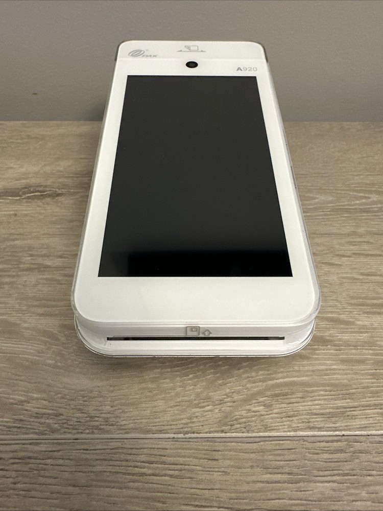 PAX A920 Smart POS Terminal Android Touchscreen No Power Supply - Reset Require
