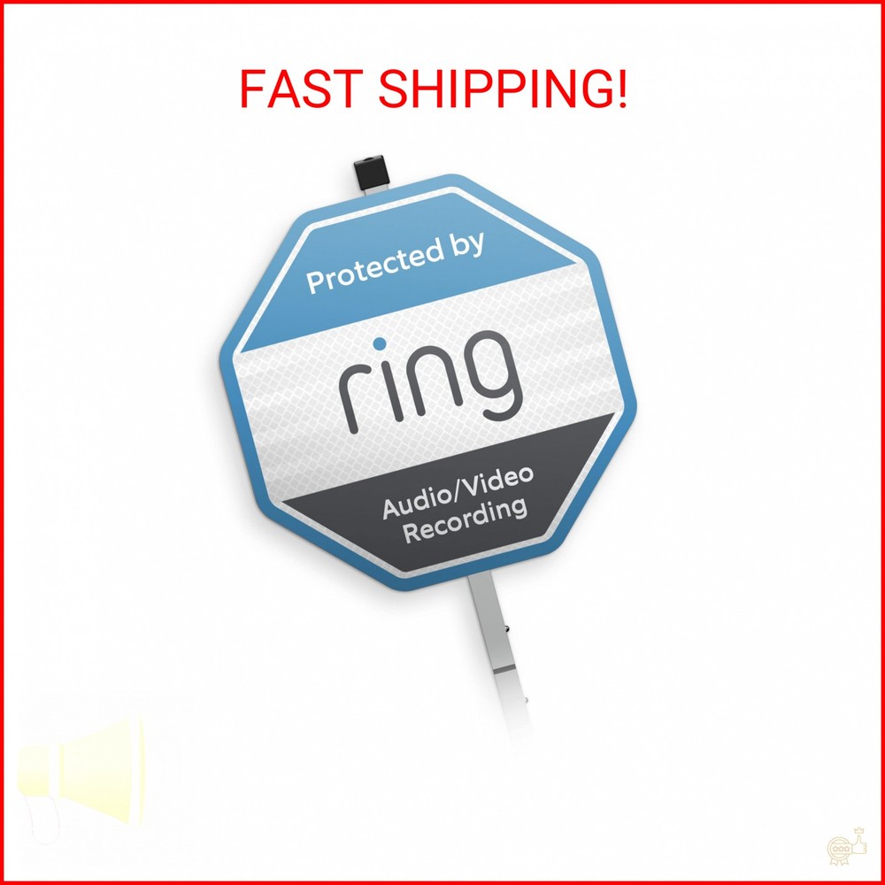 Ring Security Yard Sign