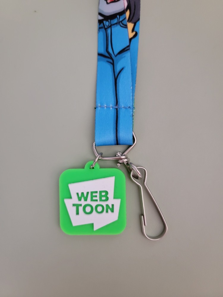 NYCC New York Comic Con 2017 Web Toon Lanyard