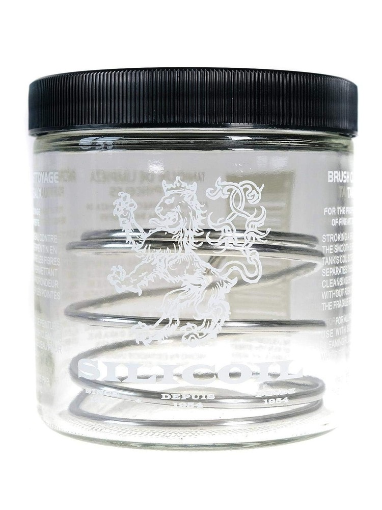 Brush Cleaning Tank Jar