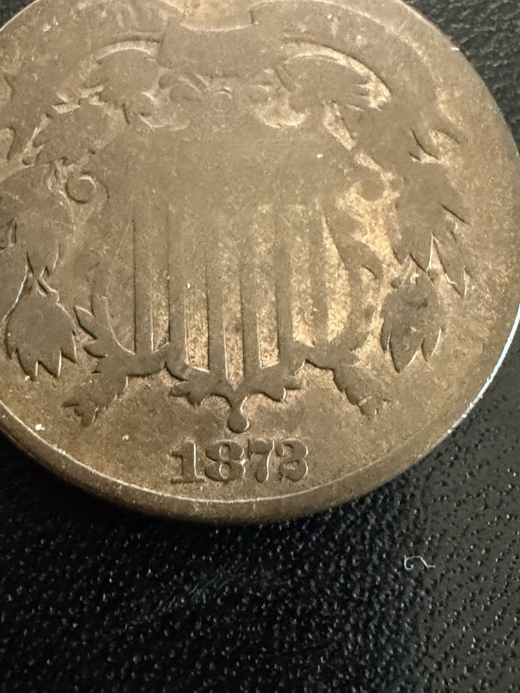 1872 Two 2 Cent Piece G