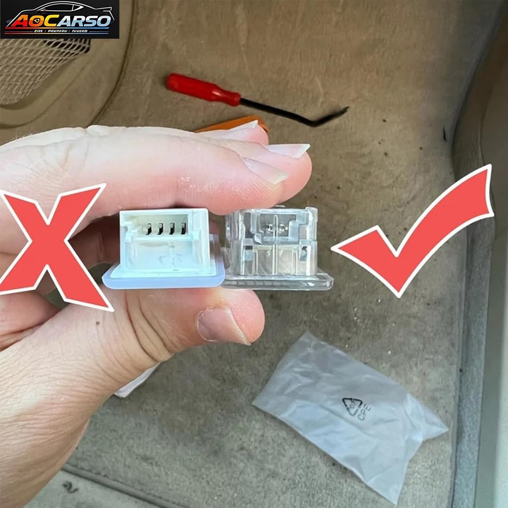 2x For BMW E81 E82 E90 E91 E92 E63 E64 E70 E71 M4 LED Step Courtesy Door Lights