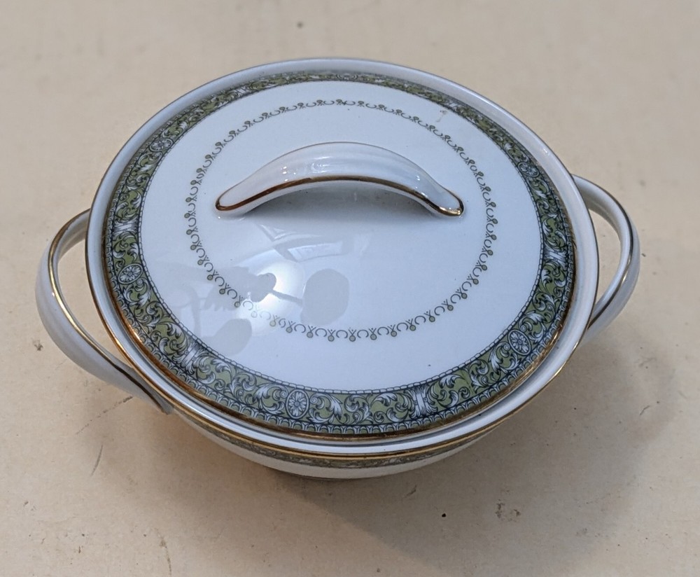 DINNERWARE: Thurston by Noritake-Sugar Bowel & Lid, Vintage