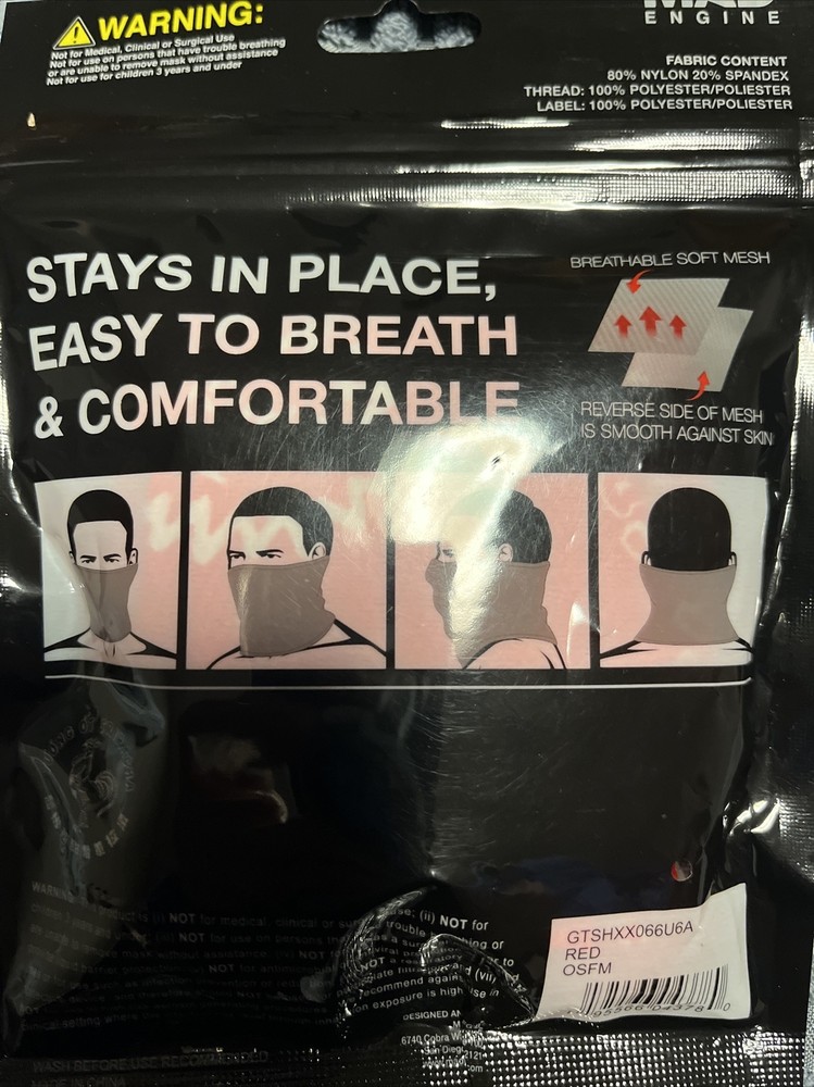 Gaiter Mask Sriracha