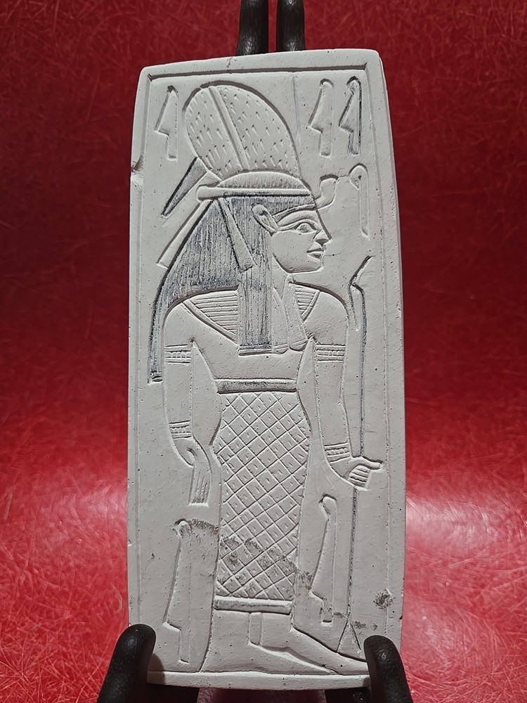 Ancient Egyptian Art , Handmade Wall Relief Pharaoh