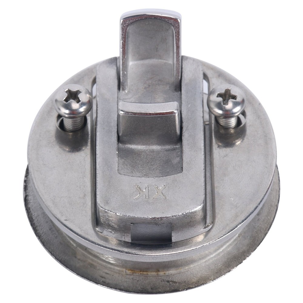 Amarine Made 2" Flush Pull Slam Latch Stainless Steel Round for B