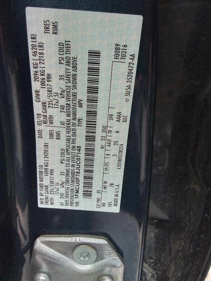 2015-2018 Ford Focus Front 4.2" Display Screen