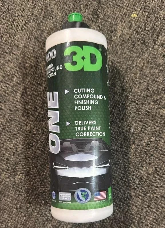 3D ONE Hybrid Compound Polish 16 oz