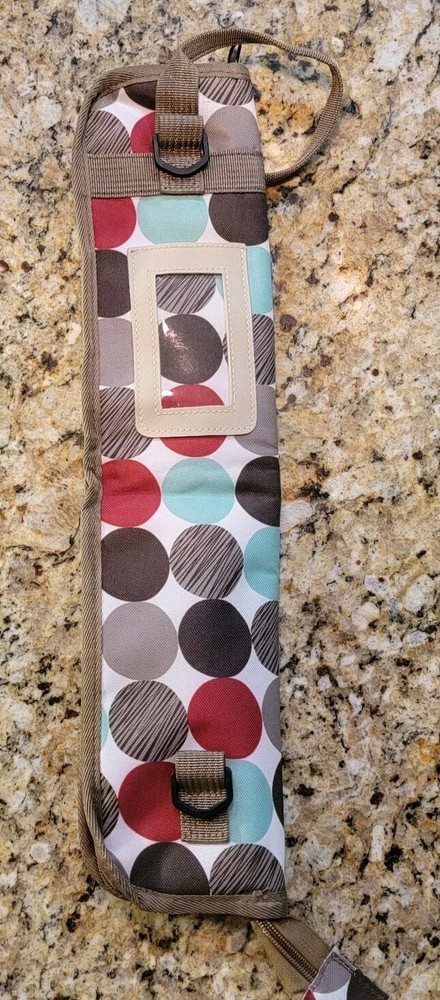 Drumsticks Gig Bag Percussion Music Accessory Case w/a Hook Adjustable Should...