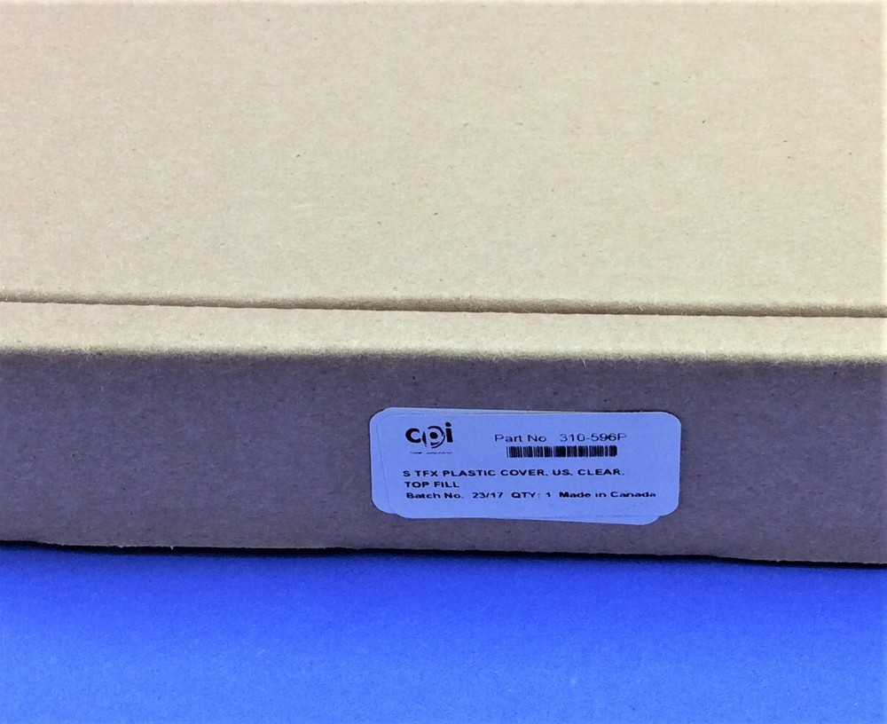 Telequip Coin Canister Front Plastic Panel PN: 310-596P - NIB
