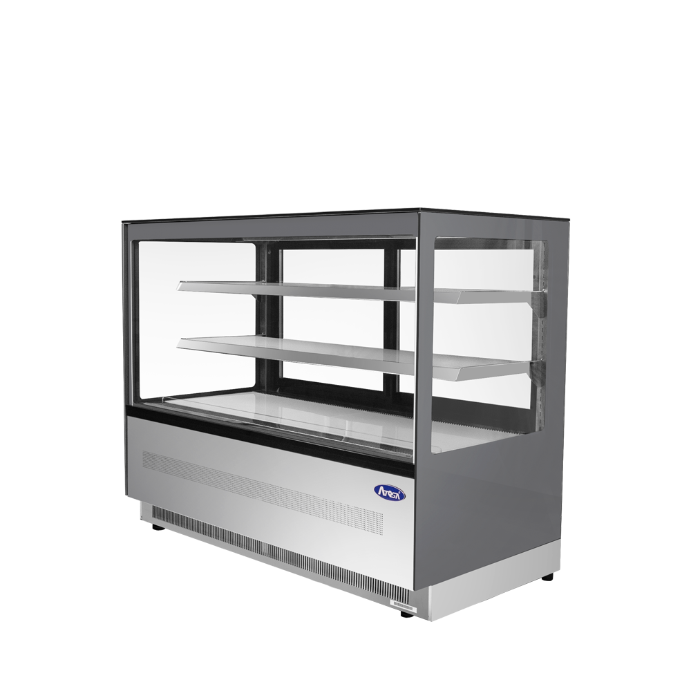 Atosa RDCS-60, 60" Floor Model Refrigerated Square Display Cases