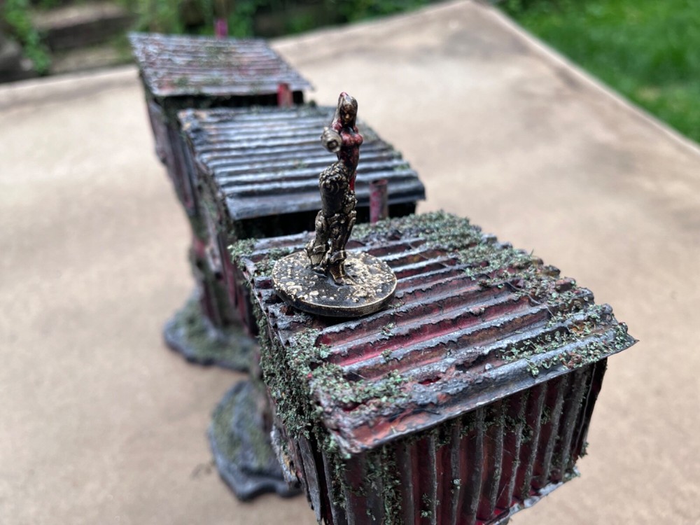 Sci-Fi Terrain pieces .16 – Tabletop Gaming scratch built.