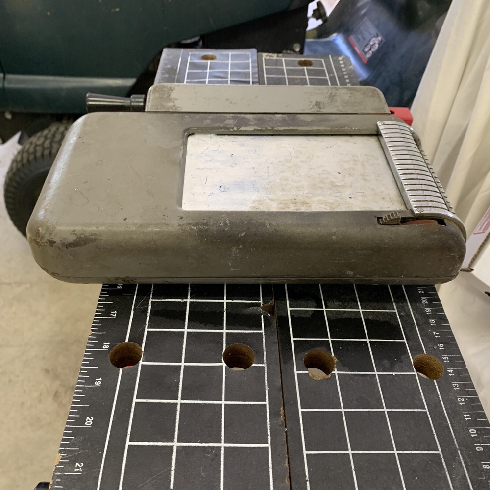 Vintage Moore PORTABLE Invoice Receipt Machine