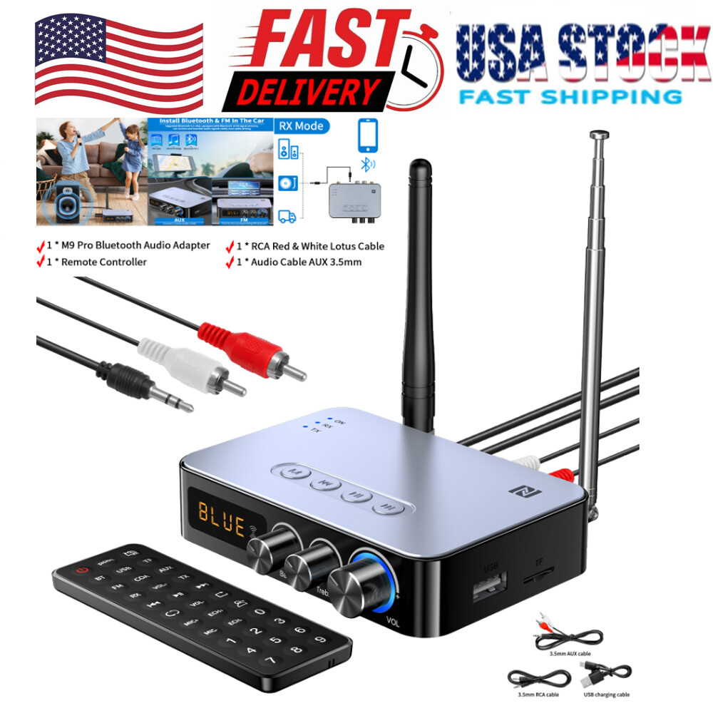 Bluetooth Audio Adapter Transmitter Receiver -Bluetooth 5.1 Transmitter Receiver