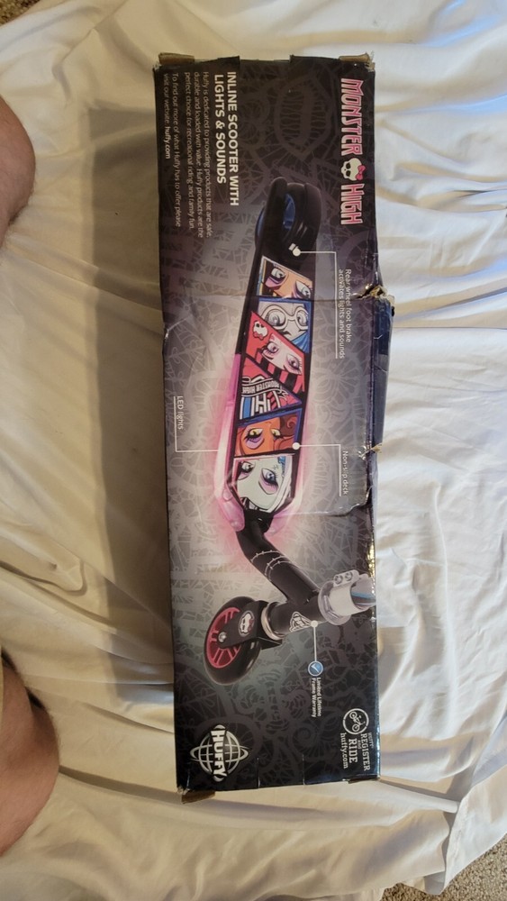 Huffy Inline Scooter Monster High Doll