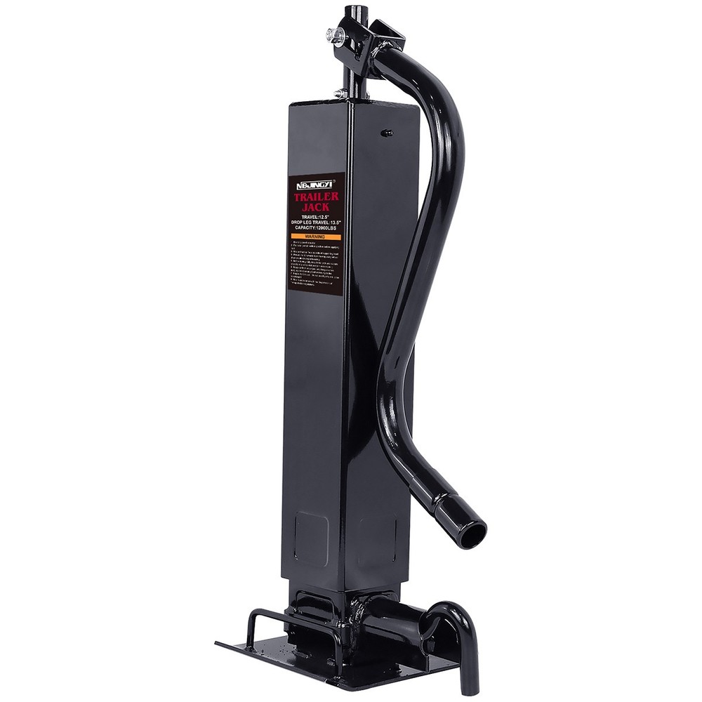 NEW 12000lbs 12.5"Heavy-Duty Trailer Jack Square Weld-on RV Yacht Trailer JY US