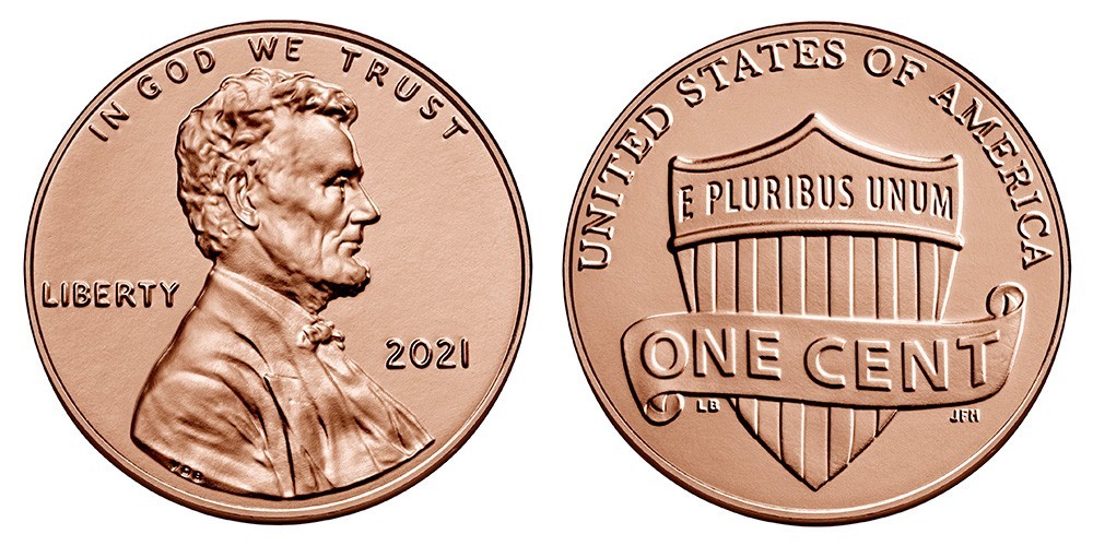 2021-P&D Lincoln Shield Cent Set (Free Fast Shipping)