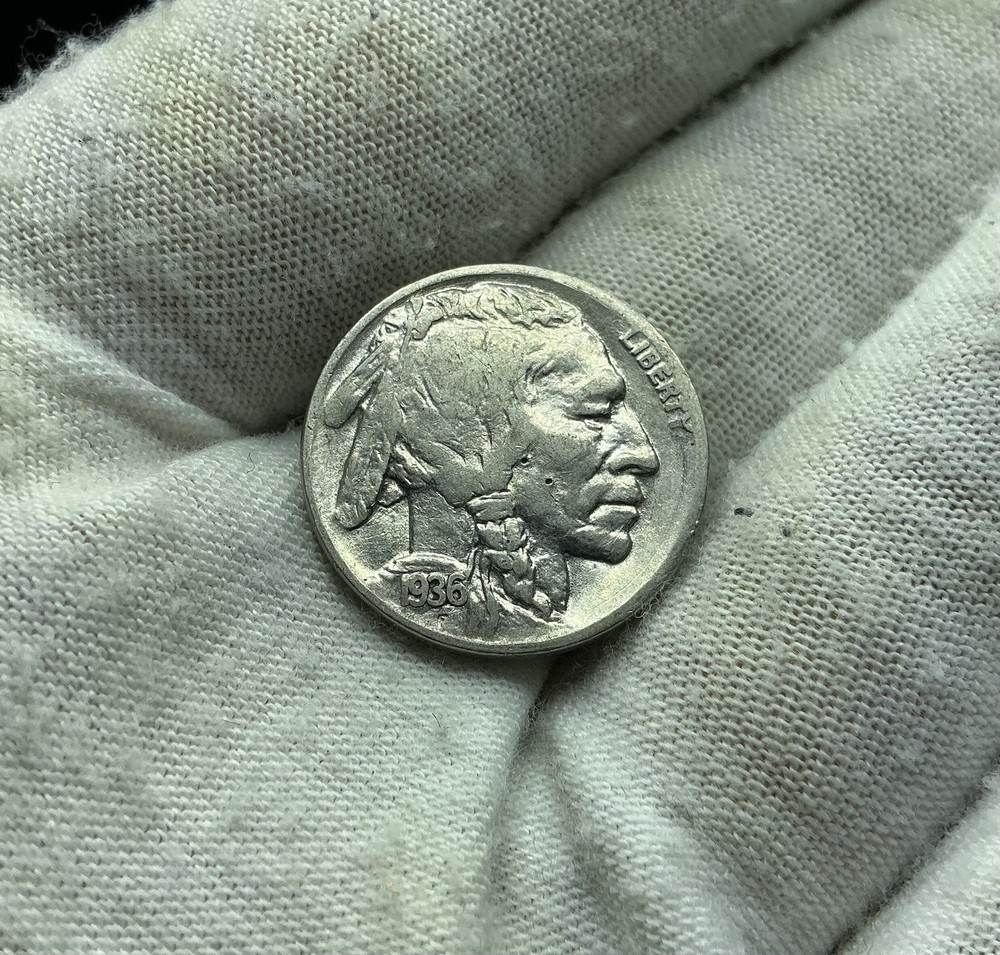 1936 Buffalo Nickel J176