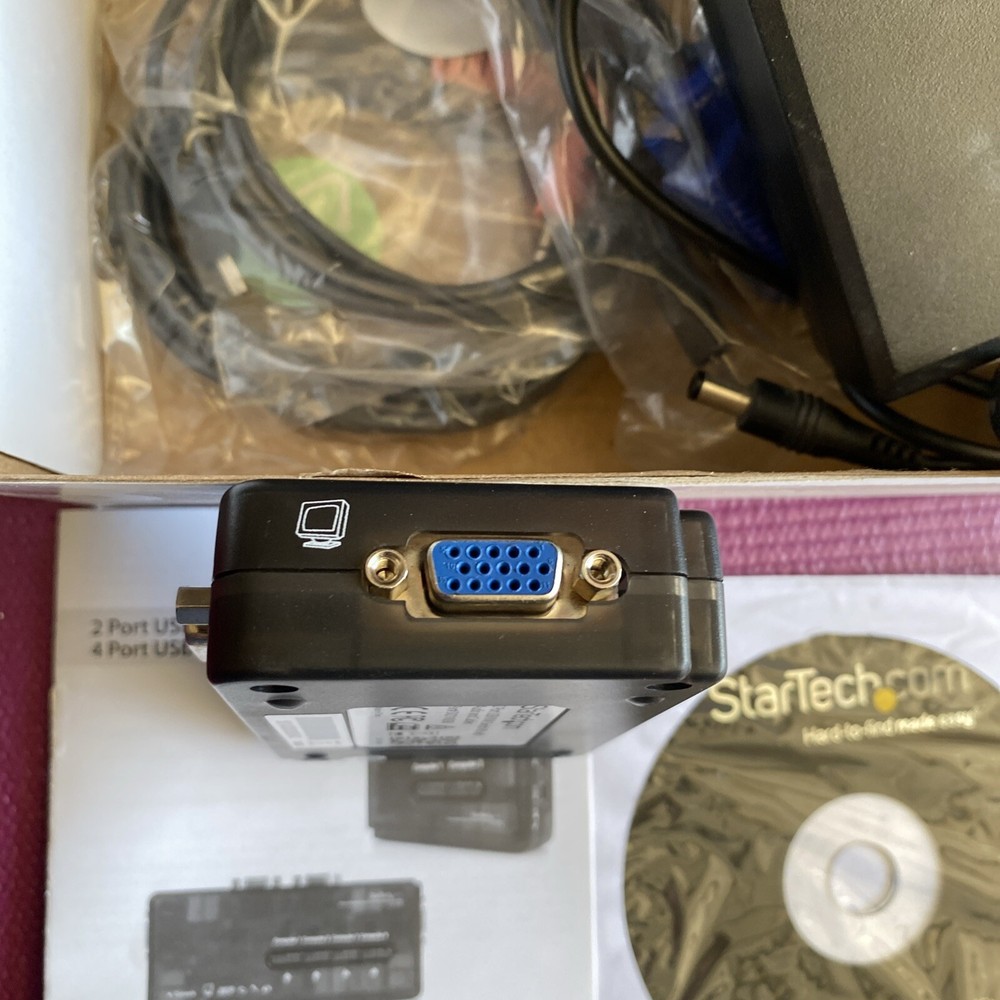 StarTech SV211KUSB 2 Port USB KVM Switch Kit - NEW