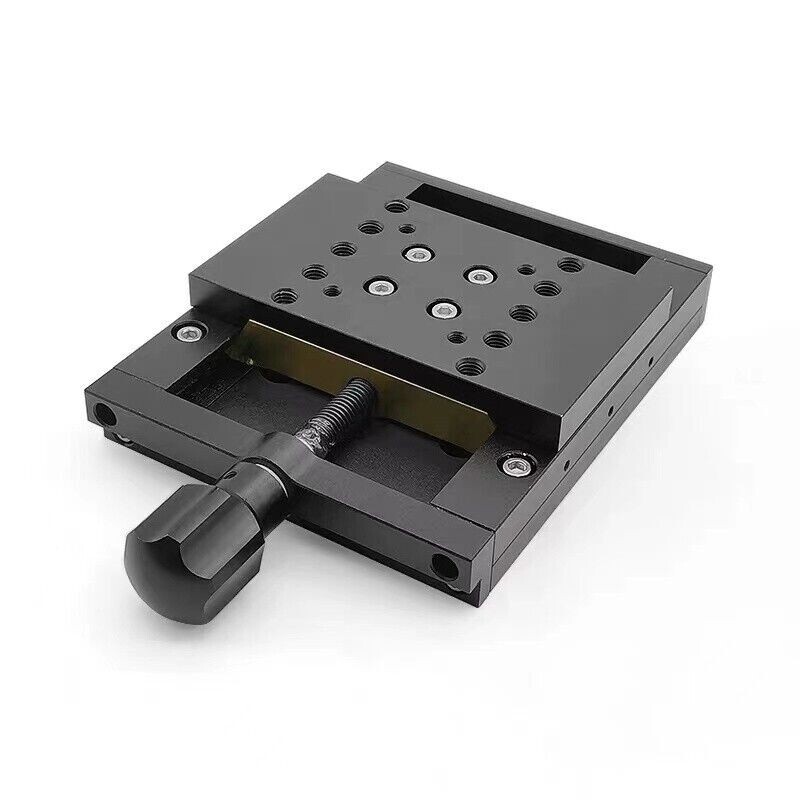 100MM Width Manual Dovetail Displacement Table Slide Platform Stroke 50MM new