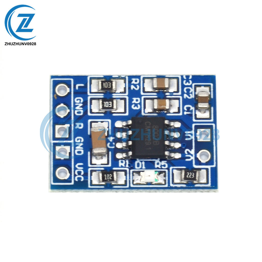 2PCS HXJ8002 Mini Power Amplifier Audio Voice Amplifier Module Replace PAM8403