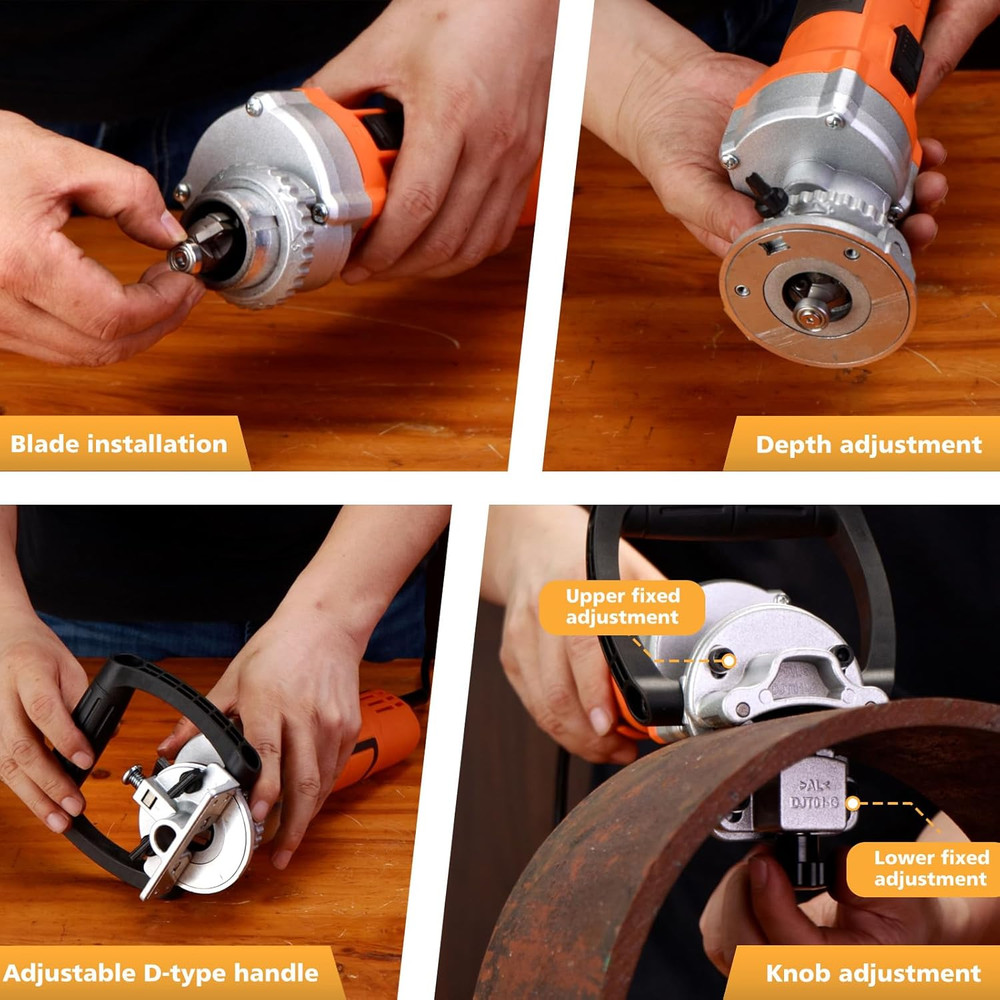 Handheld Chamfer Tool, Metal Chamfering Tool, for Trimming, Beveling, Deburring,
