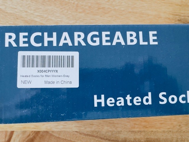 Heated Socks Rechargeable Battery