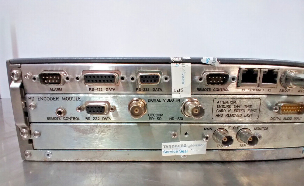 Tandberg Voyager E5788 - MPEG-2 HD Encoder with Satellite Modulator