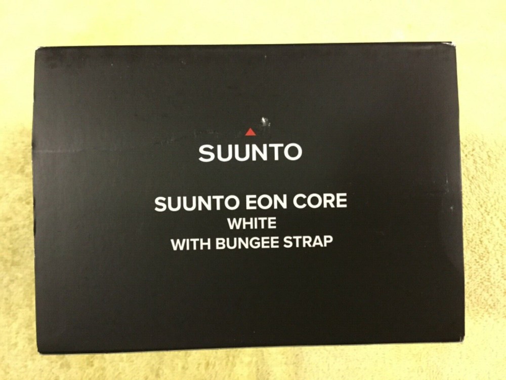 SUUNTO Eon Core White Scuba Dive Computer with Bungee Strap