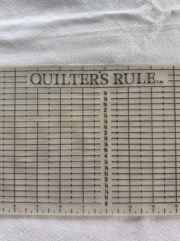 Quilters Rule Ruler 6" x 24"