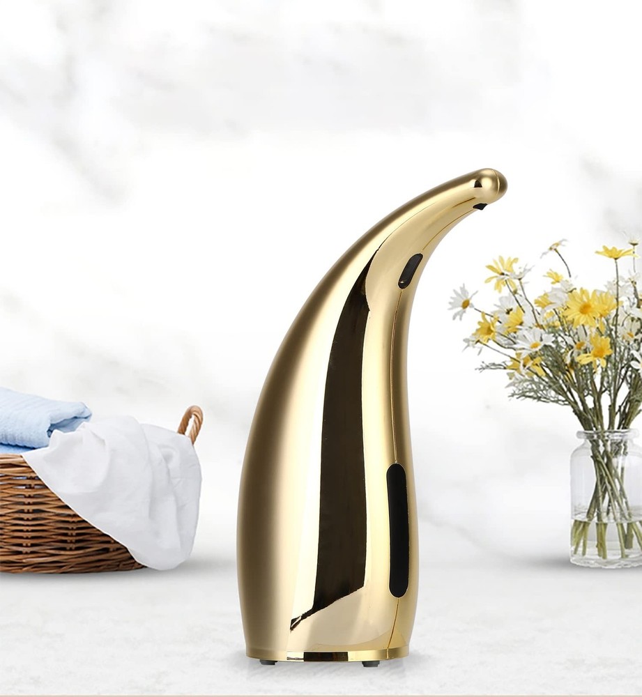 Automatic Soap Dispenser, 4 Levers Adjustable, Touchless Liquid Soap Dispense...
