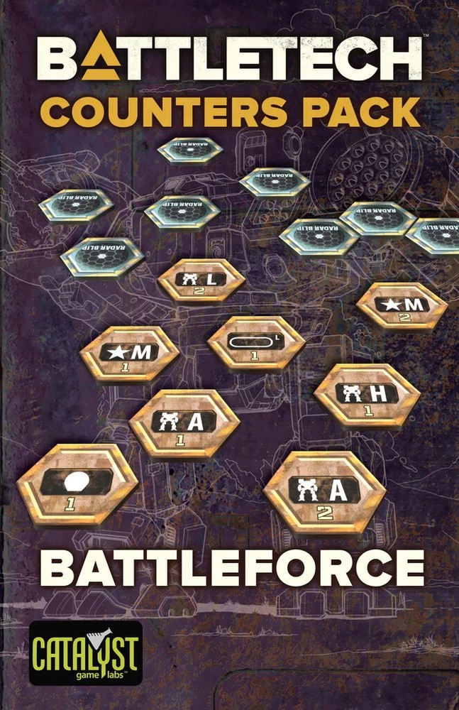 Battle Force - Counters Pack Battletech Miniatures Game Catalyst Game Labs