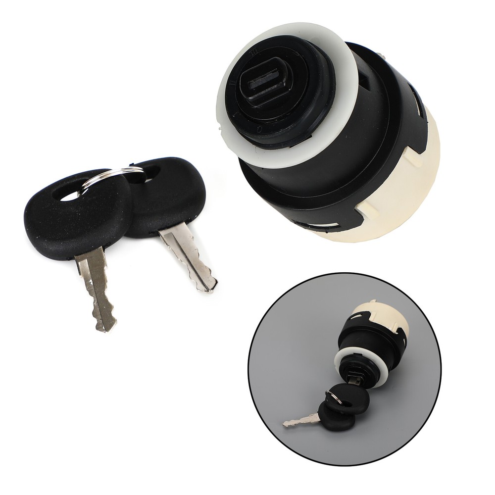 Heavy Equipment Ignition Switch 65511440 For Terex With 2 Keys E