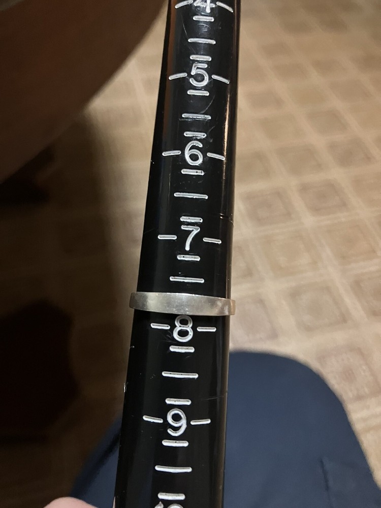 Mickey Mouse Sterling Silver Ring Size 7.75