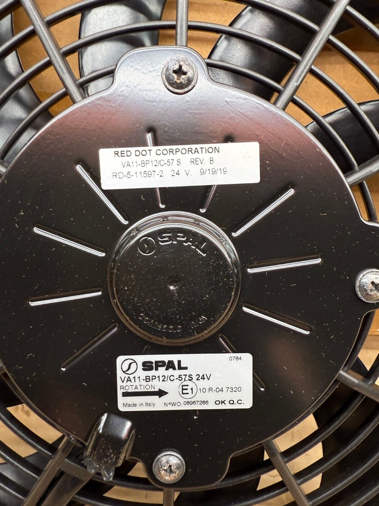Genuine CNH 87587491 Radiator Puller Fan 10"
