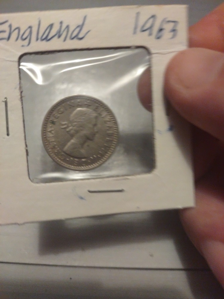 1963 Great Britain 6 Pence Regina