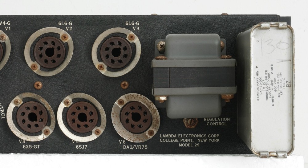 Lambda Model 29 Regulated Power Supply : S/N 8458