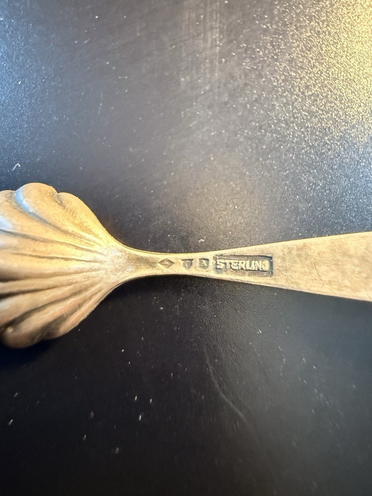 Antique Sterling Silver Victorian Miniature Spoon