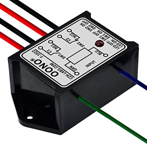 DPST 1NO 1NC 8 Amp Power Relay Module () AC/DC 12V