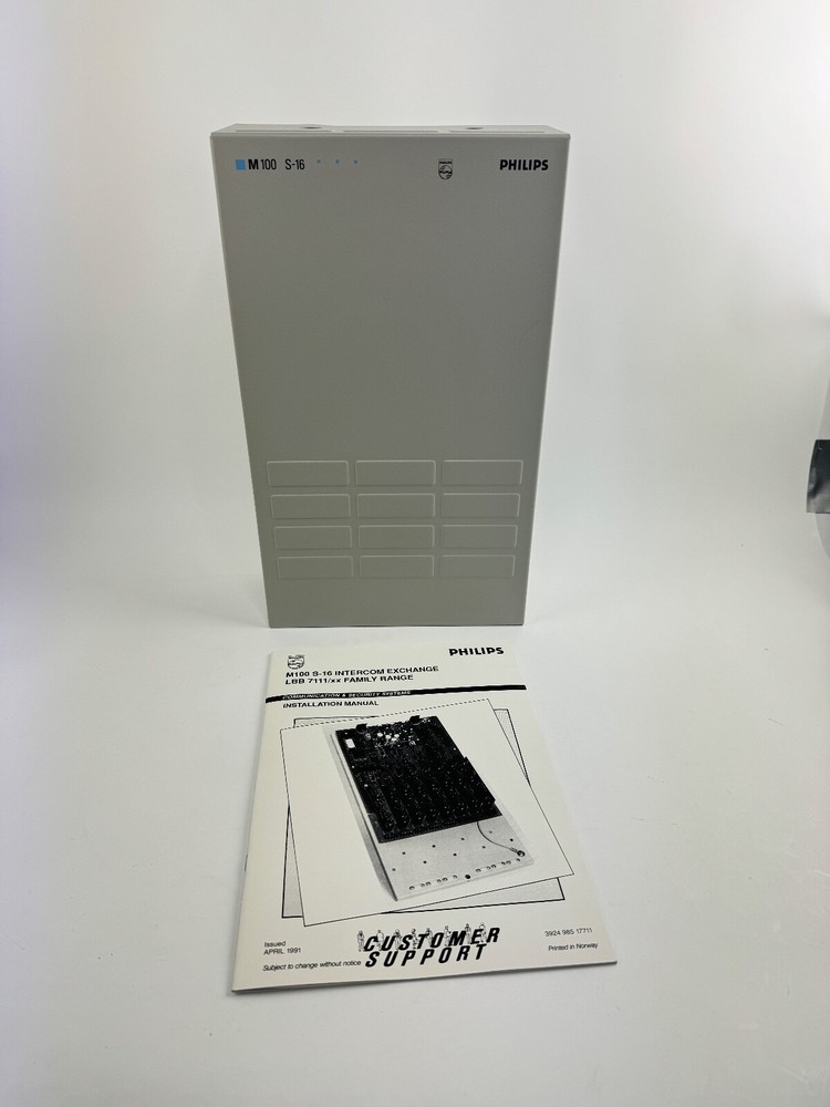 Philips M100 S-16 Intercom Exchange LBB 7111/00 Family Range