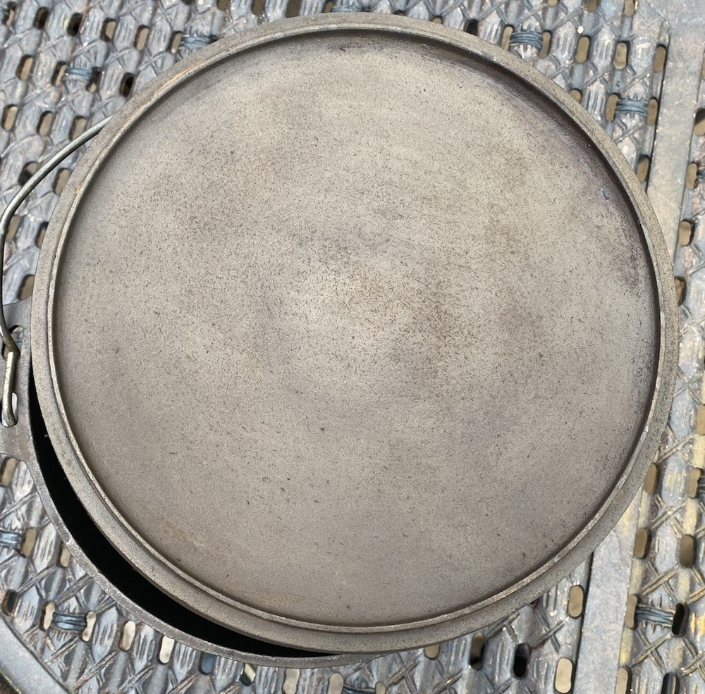 BSR 10" Cast Iron Camp Oven - RESTORED
